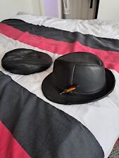 Leather hats for sale  BISHOP AUCKLAND