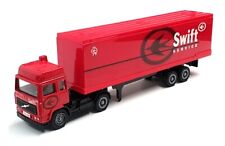 Used, Corgi 1/64 Scale 98100 - Volvo Container Trailer Truck Swift - Red for sale  Shipping to South Africa