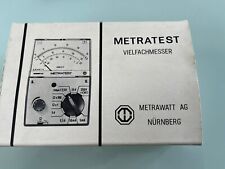 Metrawatt metratest multimeter gebraucht kaufen  Nürnberg