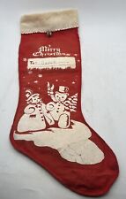 vintage felt christmas stocking for sale  Cincinnati