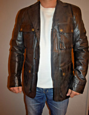 Belstaff leather lederjacke gebraucht kaufen  Reichelsheim