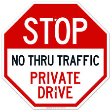 Private drive sign for sale  Elmwood Park