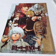 Carpeta de archivo transparente de promoción de Death Note Japón RARA ligera Ryuk Mello cerca de Misa anime segunda mano  Embacar hacia Argentina