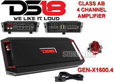 DS18 GEN-X1600.4 4/2 canais amplificador de carro 1600 watts alto-falante/sub amplificador botão baixo comprar usado  Enviando para Brazil