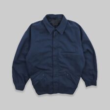 Vintage 1980s British Rail Workers Chore Jacket Navy Blue Small for sale  Shipping to South Africa