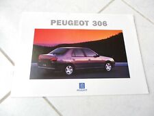 Peugeot 306 Sedan 1994 NL brochure catalogue dépliant prospectus, usado comprar usado  Enviando para Brazil