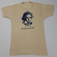 Camiseta Estação de Rádio MSU Música Clássica Beethoven Adulto Grande Fina Antiga Anos 70 Anos 80 comprar usado  Enviando para Brazil