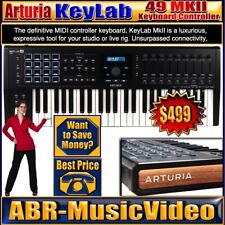 Arturia KeyLab 49 MkII 49-key Midi Keyboard Controller (Black) for sale  Shipping to South Africa