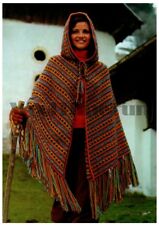 Patrón de crochet para capa/poncho con capucha para dama/niñas. Boho/festival/étnico. segunda mano  Embacar hacia Argentina