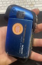 SANYO XACTI VPC-E2 BLUE WATERPROOF 5.0X CAMERA CAMCORDER Good Working for sale  Shipping to South Africa