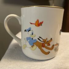 Caneca de Café Vintage Walt Disney World Walt Disney Land Donald, Mickey, Pluto, Etc comprar usado  Enviando para Brazil