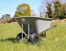 Twin wheelbarrow 200l for sale  Shipping to Ireland