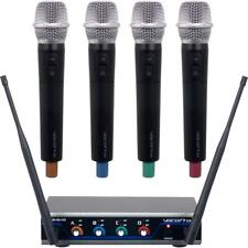 VocoPro Hybrid-Quad 4 Channel UHF Digital Hybrid Wireless Microphone System for sale  Shipping to South Africa