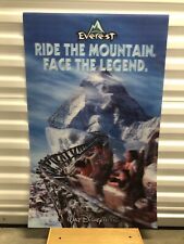 3D Poster Disney World Expedition Everest Roller Coaster Poster 5x22 rare  for sale  Shipping to South Africa
