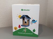 Alimentador inteligente Bird Buddy para pássaros com câmera teto solar movido a energia solar - Azul comprar usado  Enviando para Brazil