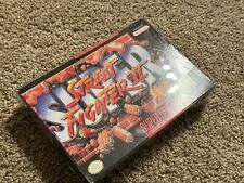 Juego Super Street Fighter 2 II (SNES, 1992) Super Nintendo en caja completo en caja segunda mano  Embacar hacia Argentina