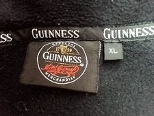 Guinness black fleece for sale  SLOUGH