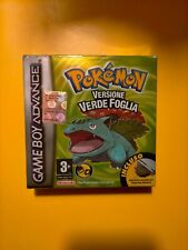 Usato, Pokémon Versione Verde Foglia (Nintendo Game Boy Advance). NO WIRELESS ADAPTER usato  San Quirico D Orcia