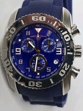 Usado, Reloj cronógrafo para hombre Swiss Legend Commander azul marino 46 mm segunda mano  Embacar hacia Mexico