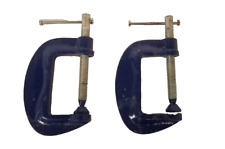 Two 'G' Clamps Alloy Steel Size 3 Woodwork Carpentry - E37, used for sale  Shipping to South Africa