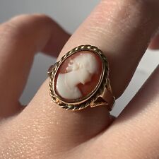 Vintage cameo ring for sale  UK