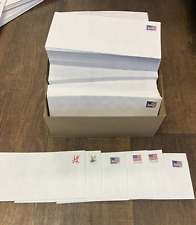 Caixa de 500 envelopes novos em folha #10 pré-estampados para sempre com casca e selo comprar usado  Enviando para Brazil