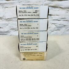 Lot microfilm reels for sale  Columbus