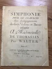 Walter simphonie clavecin d'occasion  Bordeaux-