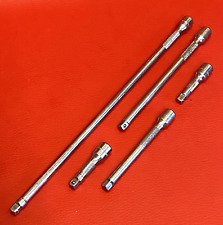 Snap On Tools 1/4" Drive 5pc Socket Extension Adaptor Set 2"-11" Long *rrp £120*, used for sale  Shipping to South Africa
