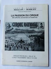 Passion cirque catalogue d'occasion  Romilly-sur-Seine