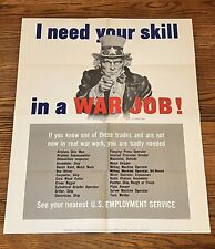 Uncle sam wwii for sale  Charlottesville