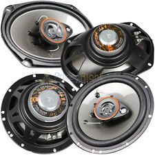 Alphasonik 6.5" and 6x9" 3 Way Speaker System Package 4 Ohm Car Audio AS2629P for sale  Shipping to South Africa