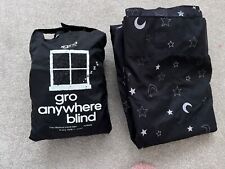 TWO Gro Anywhere Blackout Blinds - Black for sale  Shipping to South Africa