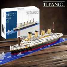 1800+ Peças Navio Titanic Faça Você Mesmo Jogo de Artesanato Presente Conjunto de Blocos de Construção comprar usado  Enviando para Brazil