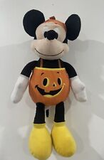 🔥🔥Halloween Mickey Mouse en Jack-o-Lantern Disfraz Calabaza Disney Peluche 18"" segunda mano  Embacar hacia Argentina
