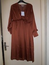 Robe longue marron d'occasion  Bourg-en-Bresse