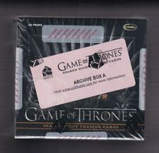 Game of Thrones Temporada 8 CAIXA DE ARQUIVOS LACRADA DE FÁBRICA Série Oito Conjunto Quase Mestre, usado comprar usado  Enviando para Brazil