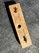 Cabezal de fregado pulidor de piso Brookline MA encerado peluche publicidad madera vintage segunda mano  Embacar hacia Argentina