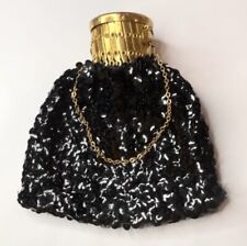 Vtg black sequined for sale  Dallas