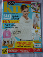 Let knit magazine for sale  DARLINGTON