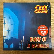 Ozzy Osbourne - Diary Of A Madman Korea Original LP Vinil 1992 Com Adesivo comprar usado  Enviando para Brazil