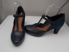 Clarks womens navy for sale  BRIGHTON