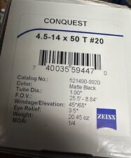 Carl zeiss conquest for sale  Rockwood