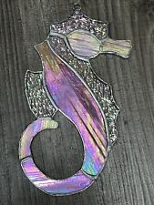 Seahorse stained glass for sale  Brick