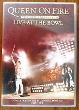 2004 Queen on Fire: Live at the Bowl DVD 2 discos + panfleto Freddie Mercury comprar usado  Enviando para Brazil