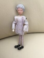 Used, vintage / Antique hard plastic doll 9cm Thread body and porcelain? shoes for sale  Shipping to South Africa