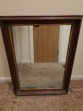 mahogany framed mirror for sale  Batesville