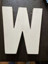 Letter white washed for sale  Shipping to Ireland