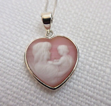 pendant cameo child mother for sale  Oregon