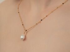 Perlenkette vergoldet 47cm gebraucht kaufen  Hamburg